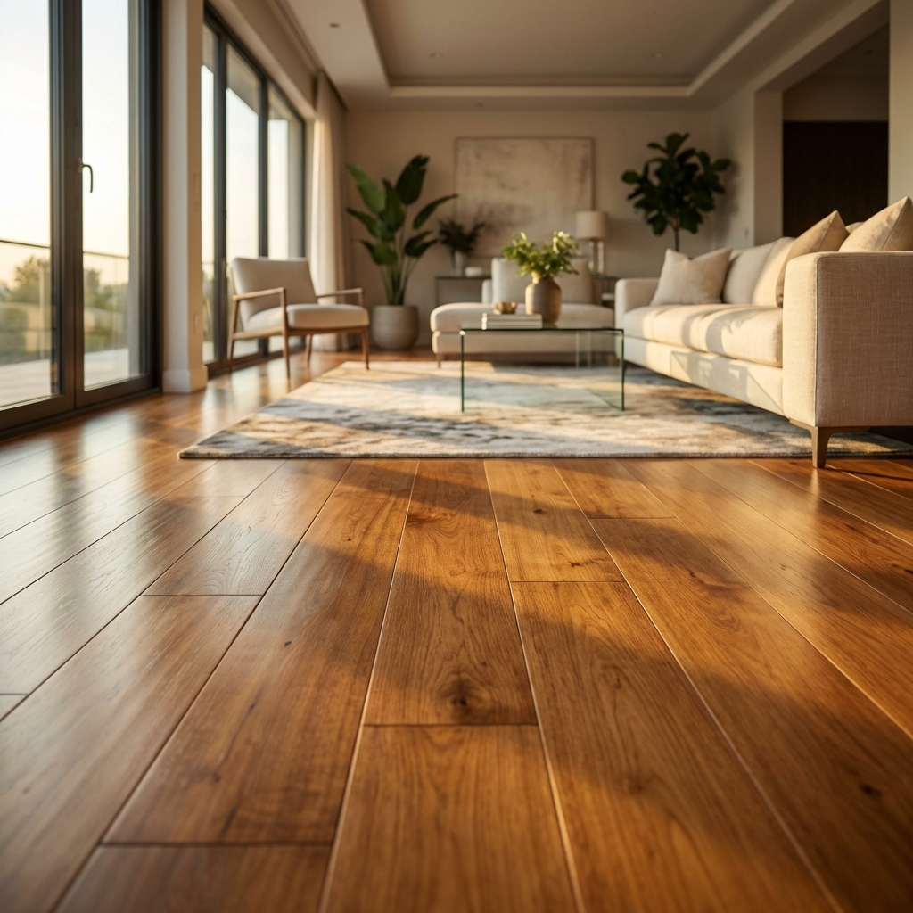 Beautiful hardwood flooring